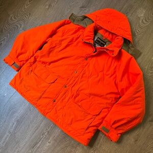 Vintage Gamehide Blaze Orange Insulated Hunting Jacket XXL Oversized